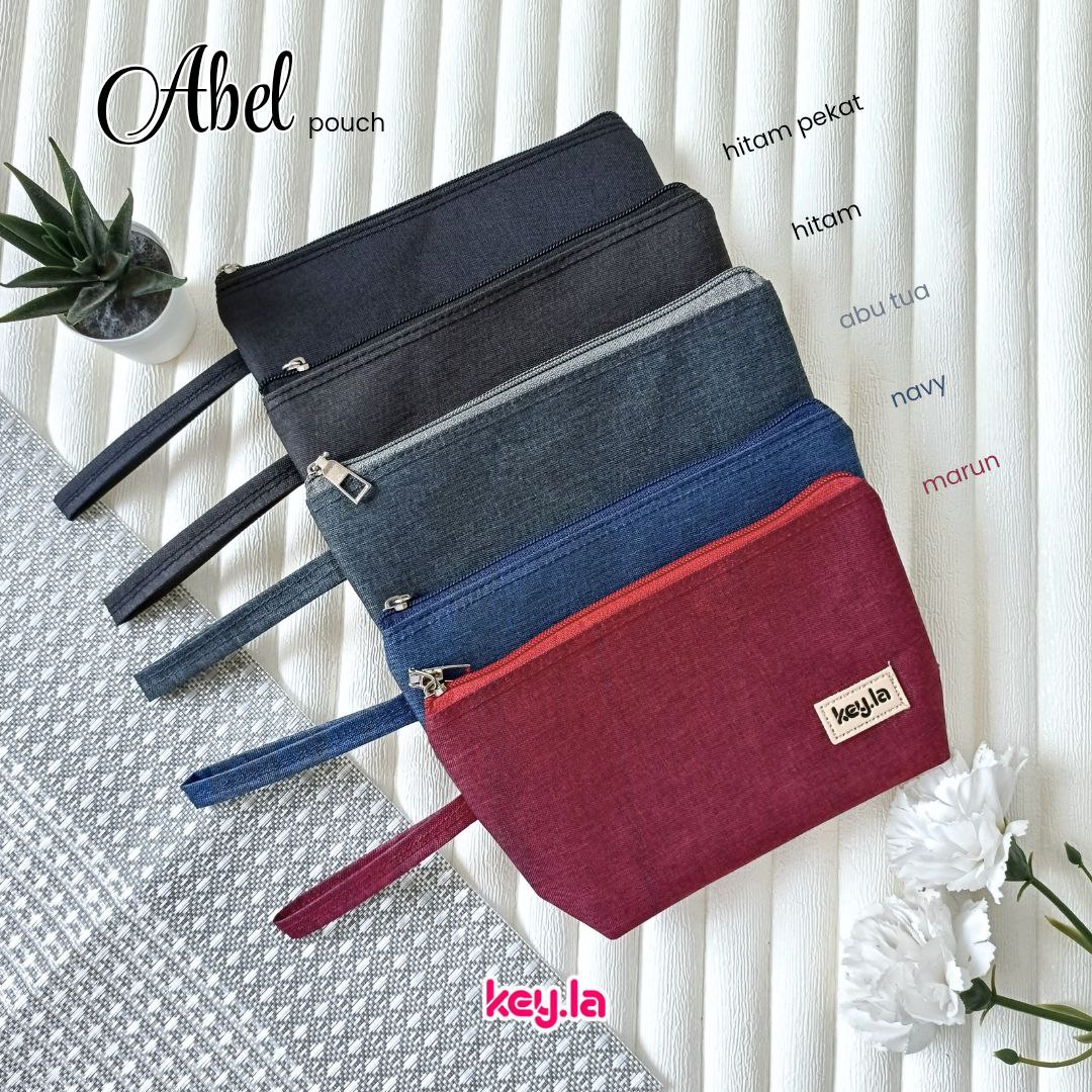 KEY.LA ABEL DOMPET KANVAS DENIM DOMPET WANITA MURAH TERBARU