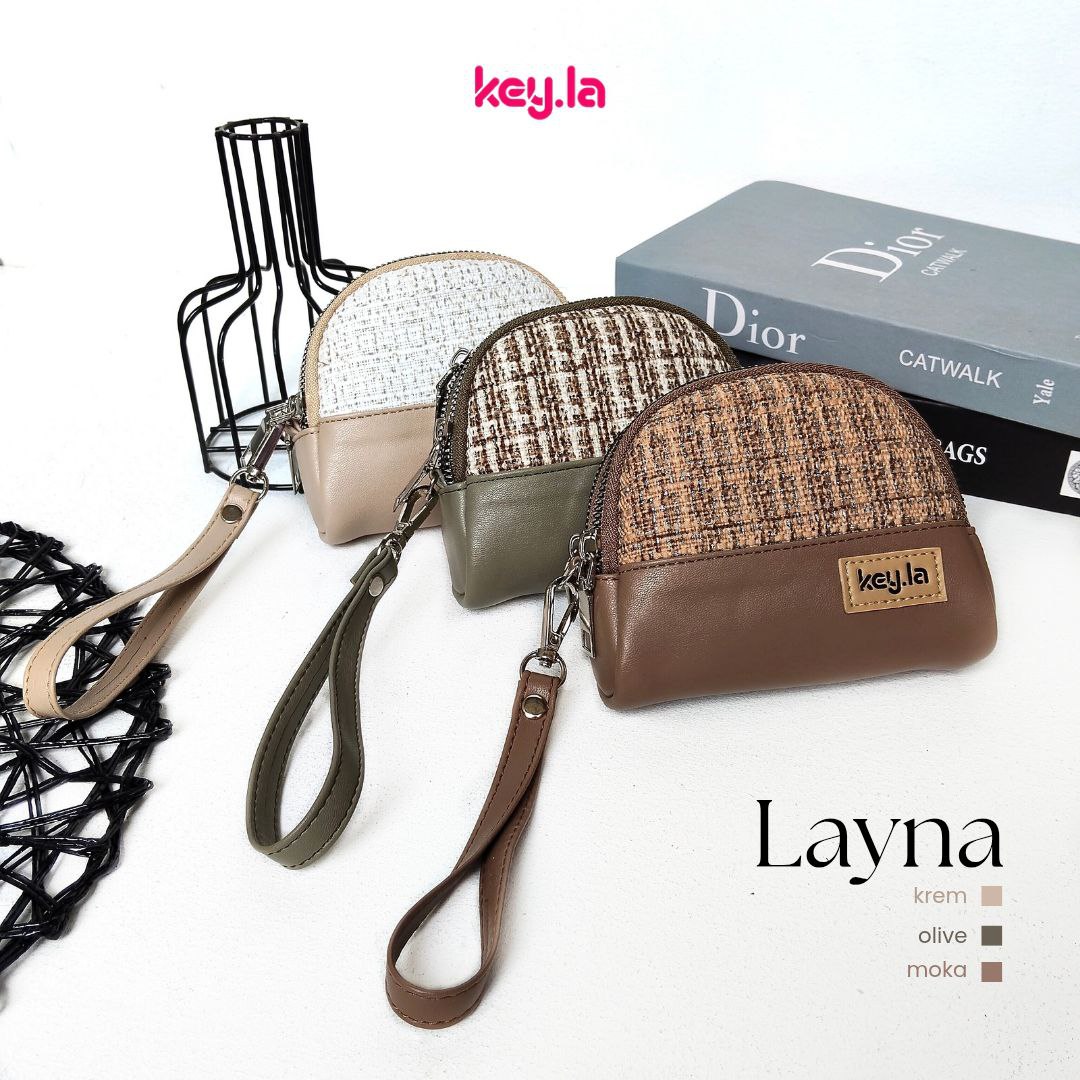 KEY.LA LAYNA POUCH MINI POUCH WANITA DOMPET WANITA TERBARU